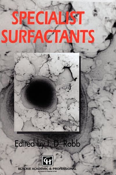 Specialist Surfactants 1st Edition Epub